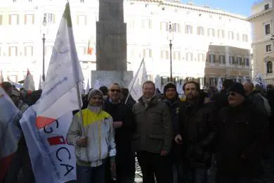 Manifestazione Unitaria P.zza Montecitorio 12 Dicembre 2012
